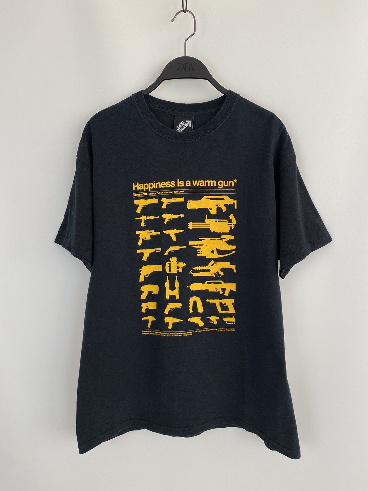 Other 2011 LETN Happiness Is A Warm Gun Sci-Fi Quote Graphic Tee Size US L / EU 52-54 / 3 - 1 Thumbnail