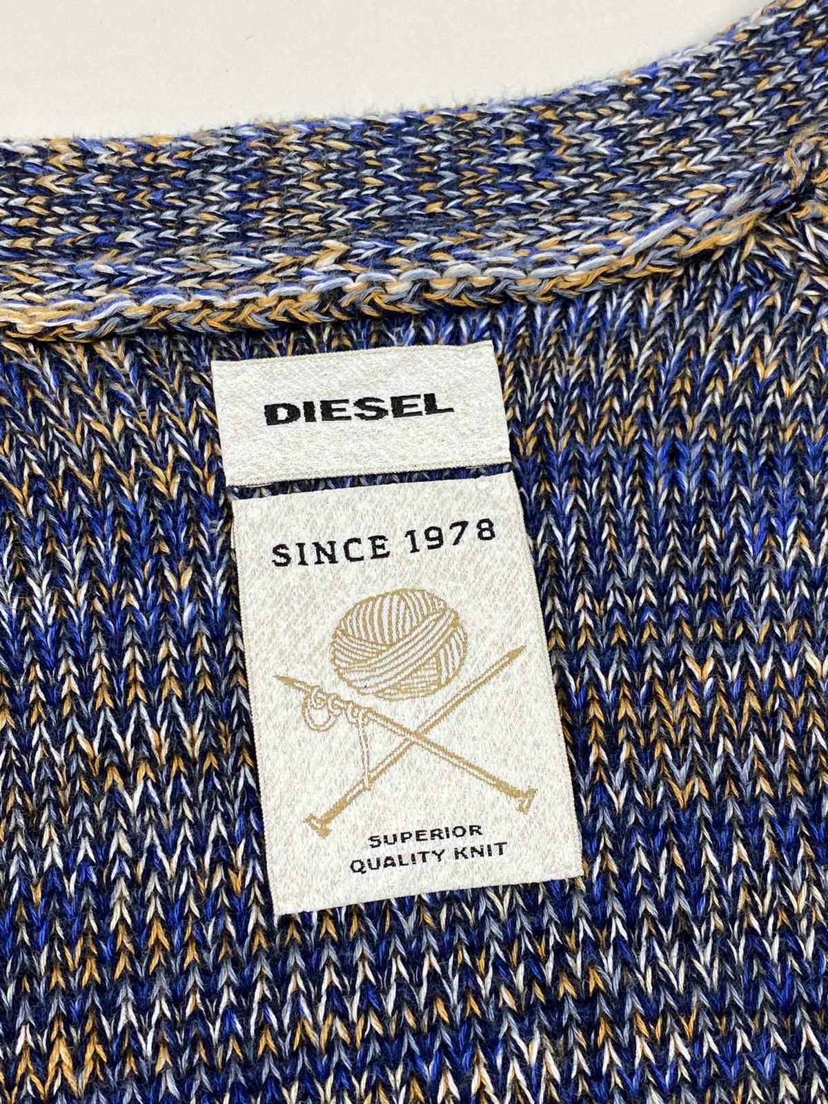 Diesel Diesel Superior Quality Knit Multicolor Cardigan Sweater Size US M / EU 48-50 / 2 - 6 Thumbnail
