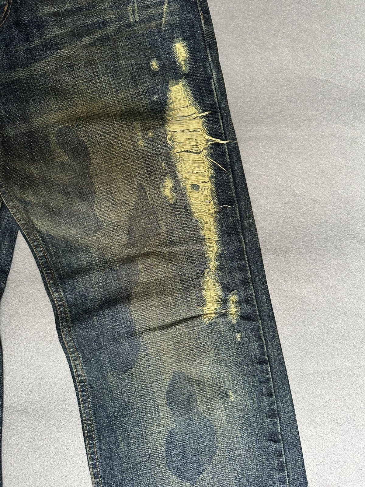 JACKROSE Jack Rose Japan Distressed Denim Size US 32 / EU 48 - 8 Thumbnail