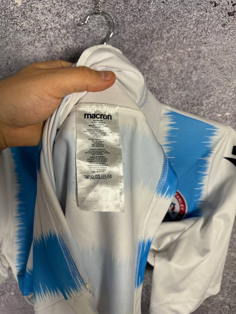 Macron Accrington Stanley 2023/24 Away Macron Soccer Jersey Size US M / EU 48-50 / 2 - 10 Thumbnail