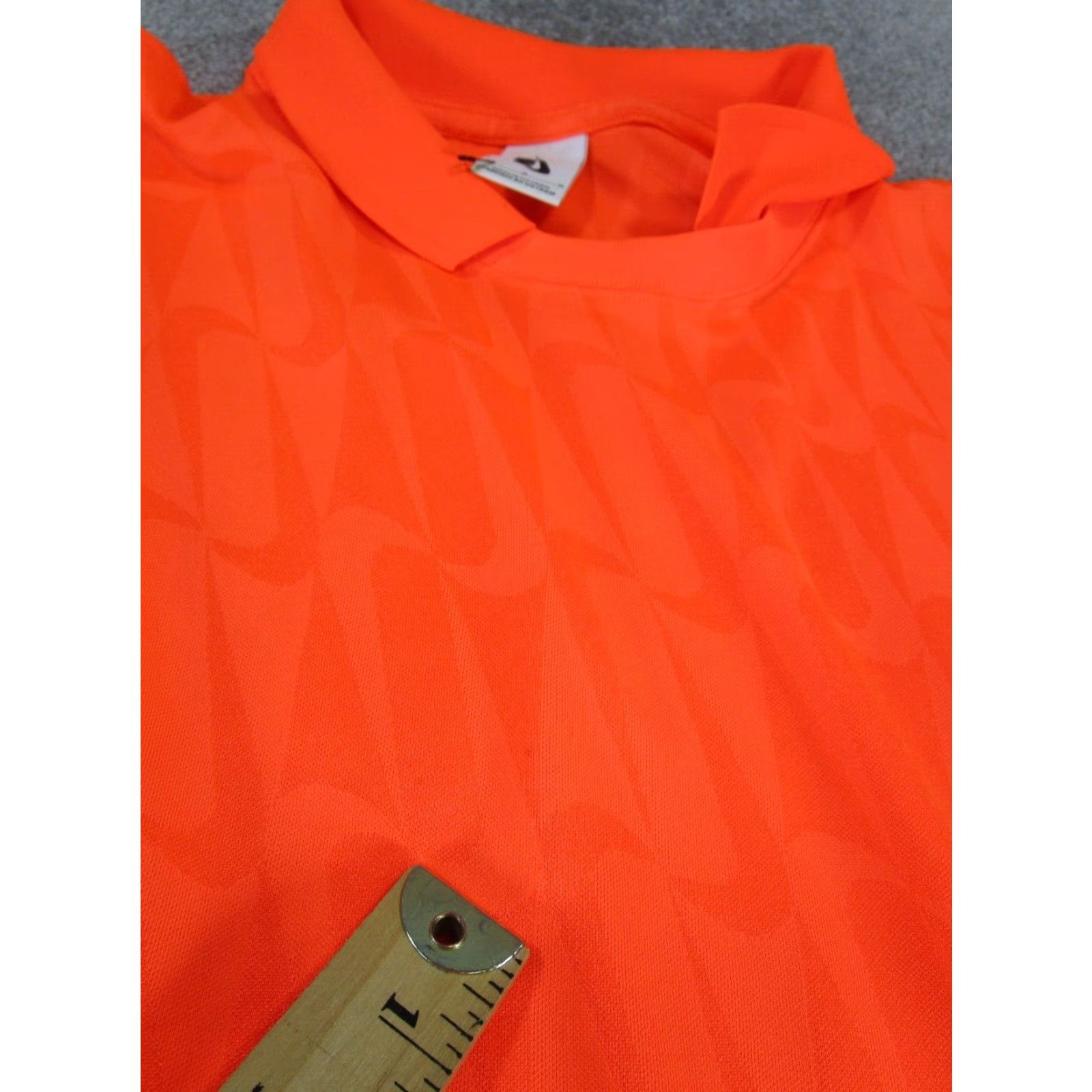Nike VINTAGE Nike Lab Polo Shirt Womens Medium Orange Oversized Loose Fit Bowerman DR 01* Size M / US 6-8 / IT 42-44 - 7 Thumbnail