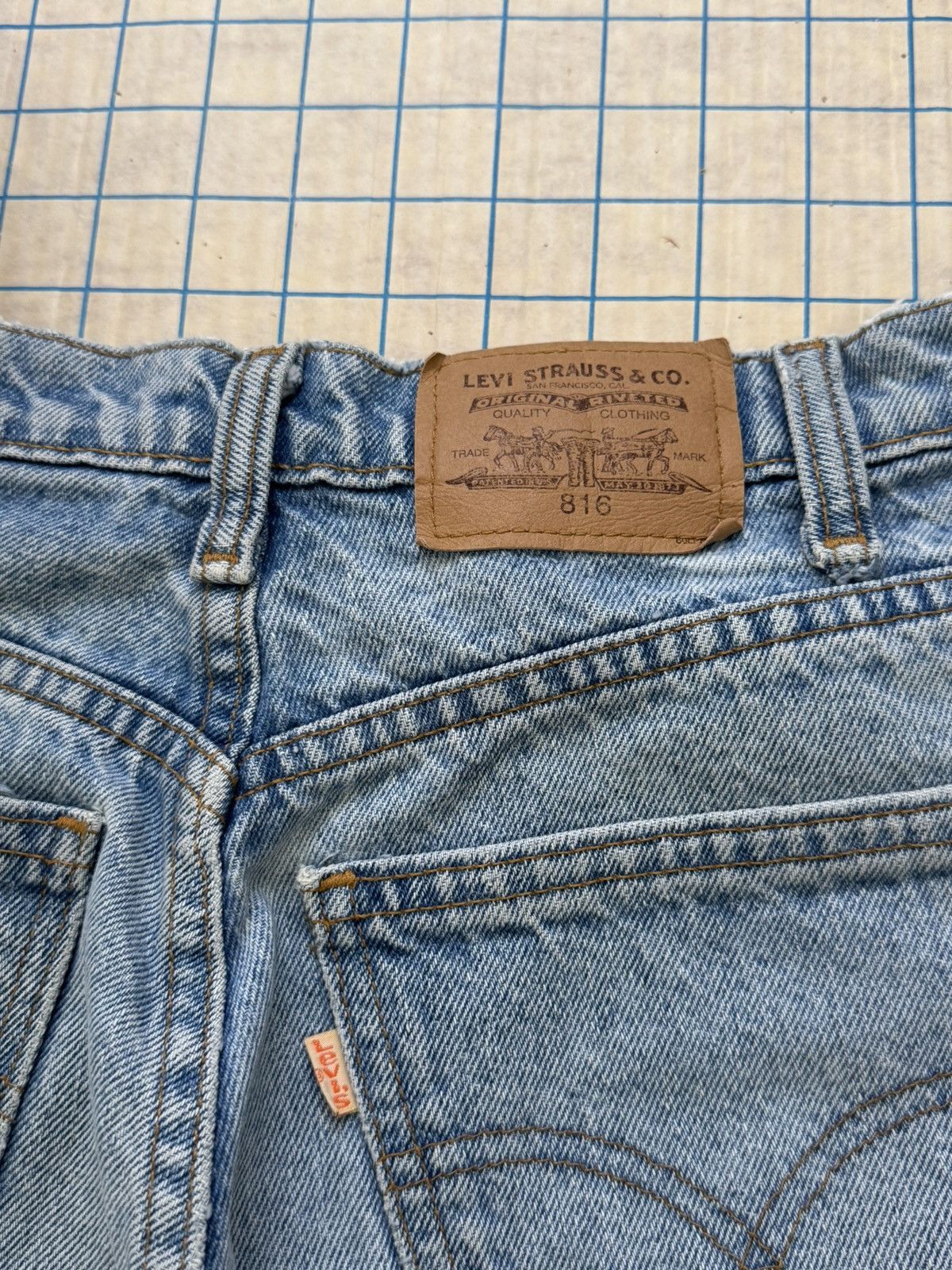Levi's Vintage Levi’s 816 Long Length Jeans Size 10 27x34 Tapered Size 27" / US 4 / IT 40 - 16 Thumbnail