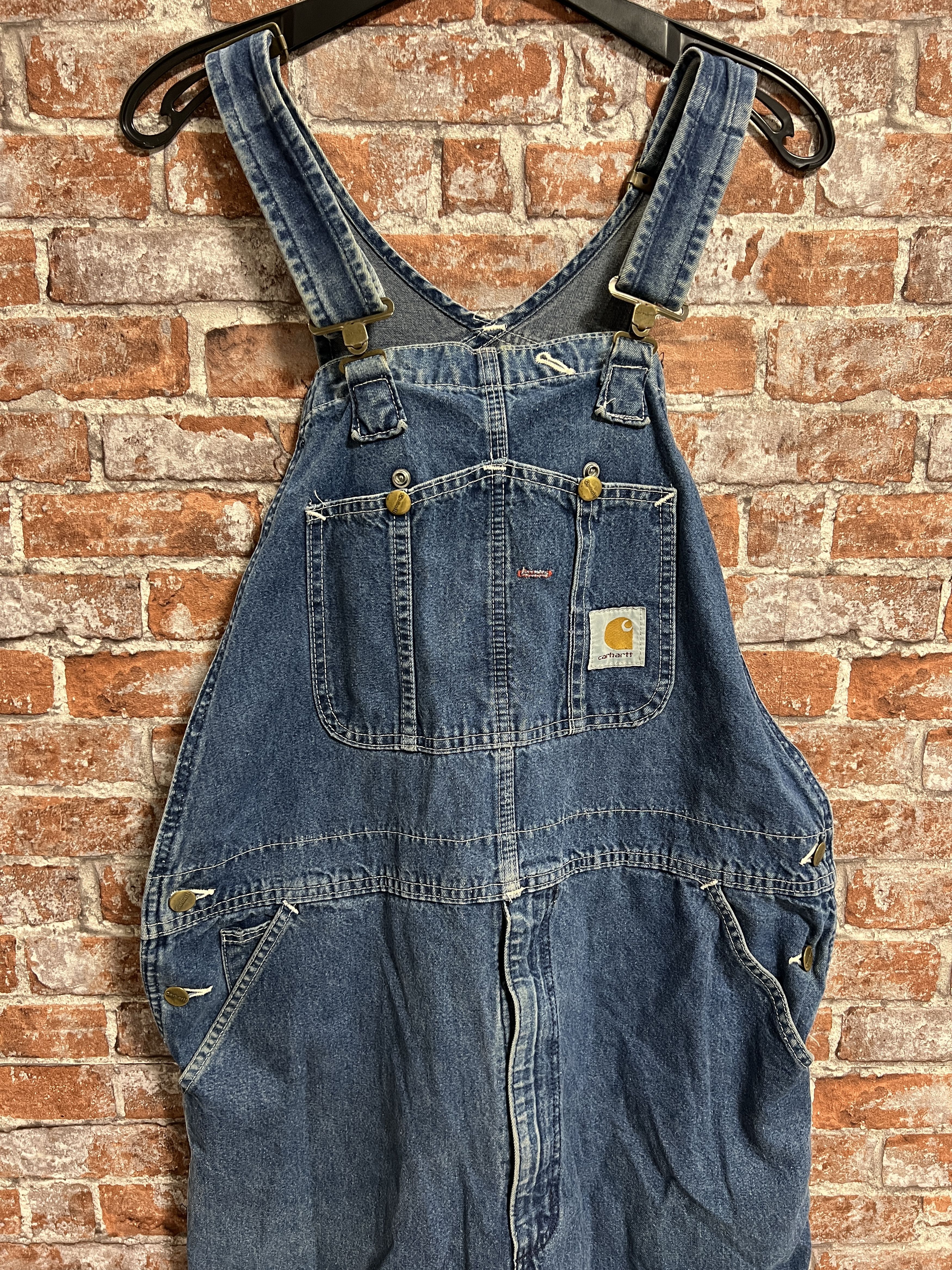 Carhartt Carhartt 90s Vintage Denim Overalls Size US 36 / EU 52 - 3 Thumbnail