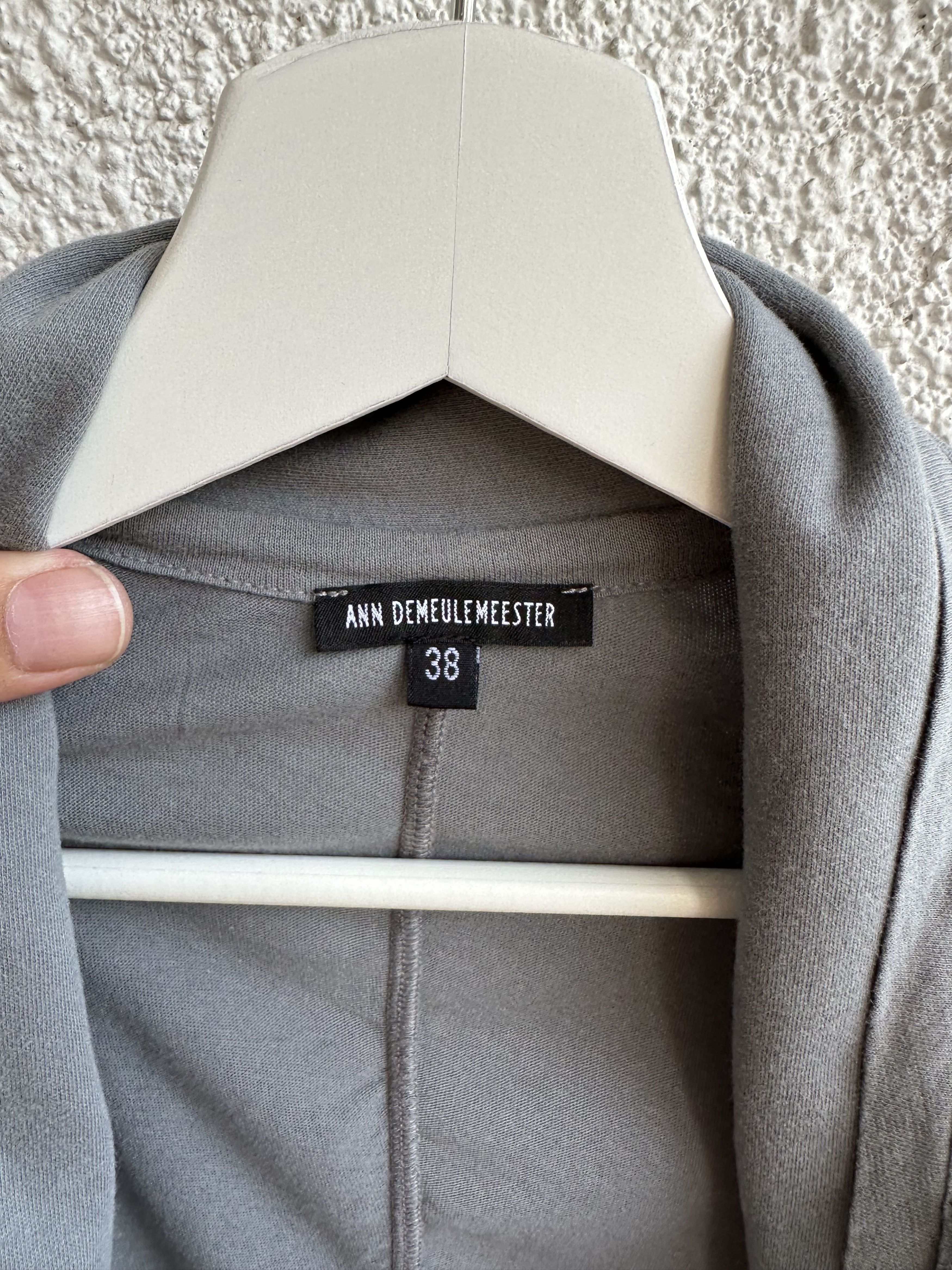 Ann Demeulemeester asymmetric cropped jacket Size XS / US 0-2 / IT 36-38 - 4 Thumbnail