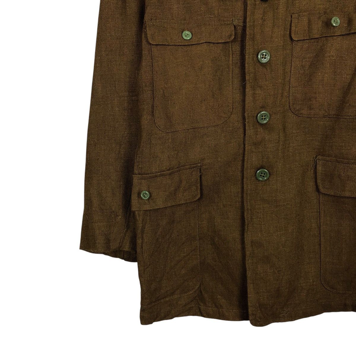 Vintage 📌Vintage Chore Military Worker Jacket Cargo Multi Pockets Size US M / EU 48-50 / 2 - 5 Thumbnail