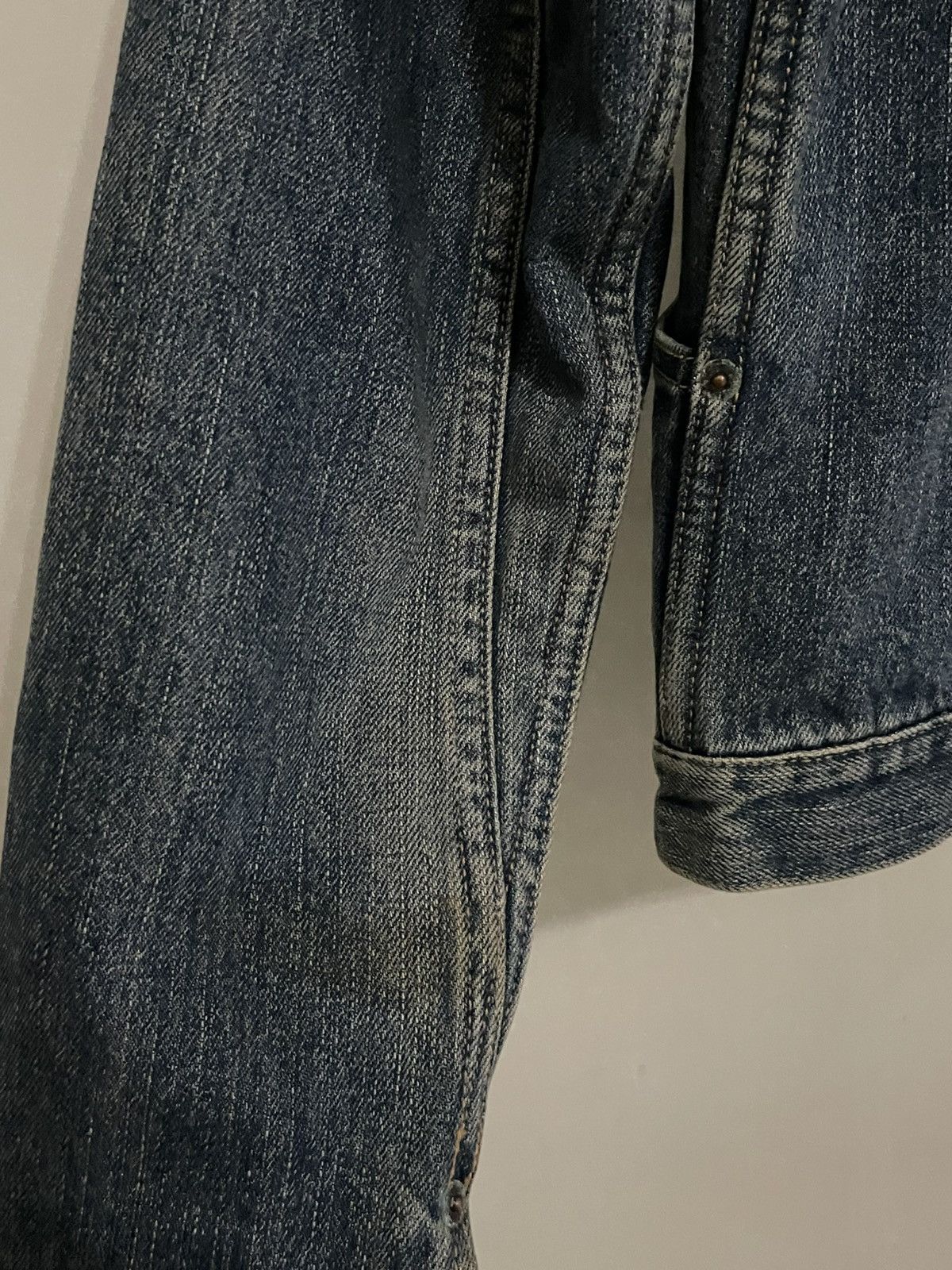 RRL Ralph Lauren × Ralph Lauren Ralph Lauren Type 2 Denim Jacket With Stripe Insulation Size M / US 6-8 / IT 42-44 - 8 Thumbnail