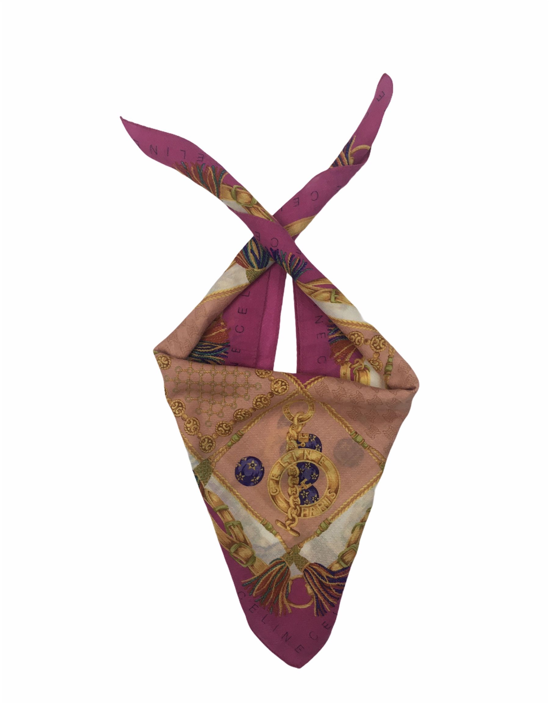 Celine Celine Handkerchief / Bandana / Neckerchief HKC0127 Size ONE SIZE - 2 Thumbnail
