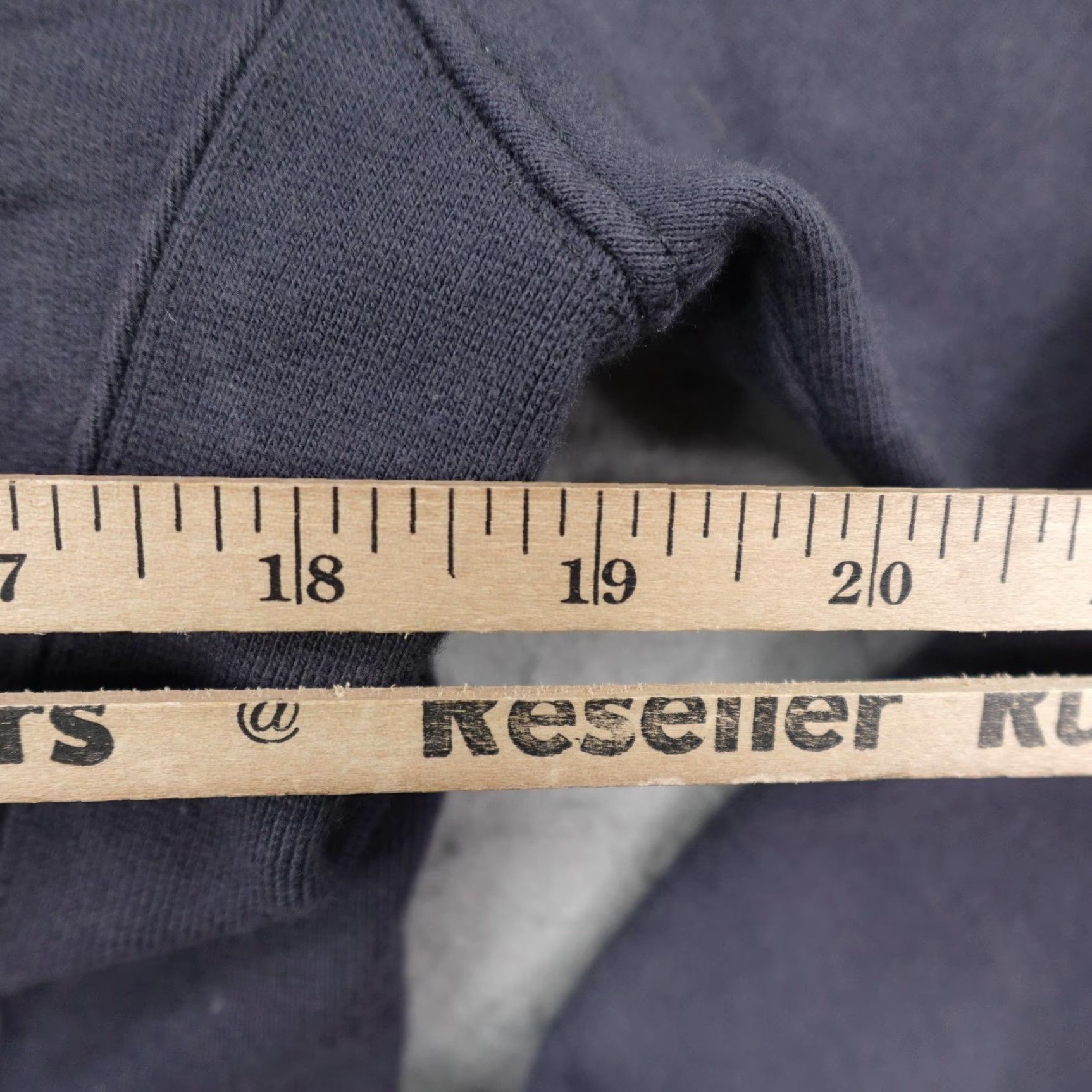 Vintage American Giant Hoodie Womens Medium Gray Zip Up Heavyweight Sweatshirt Made USA Size M / US 6-8 / IT 42-44 - 7 Thumbnail