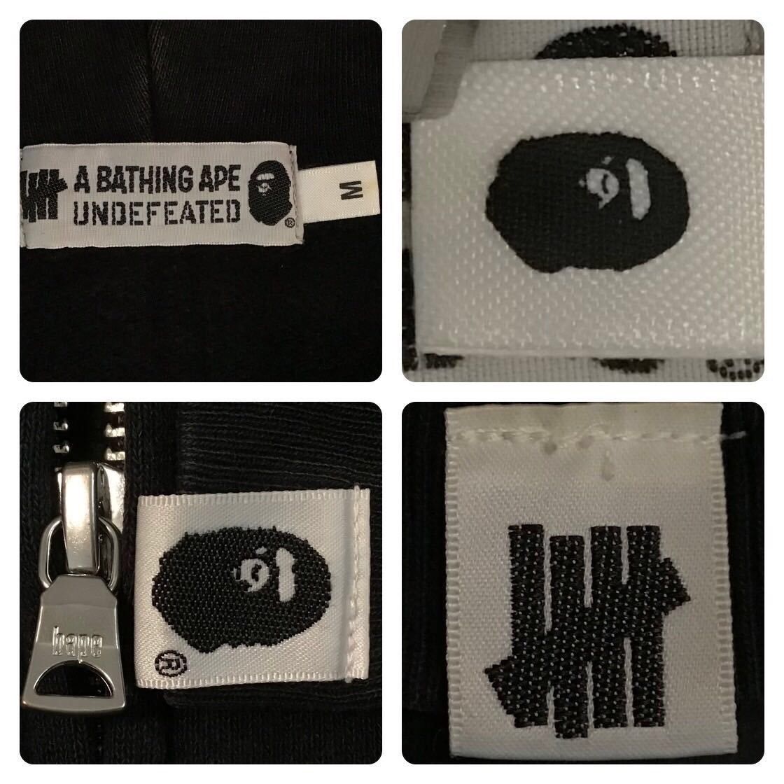 Bape × Undefeated Undefeated × BAPE camo shark full zip hoodie a bathing ape Size US M / EU 48-50 / 2 - 8 Thumbnail