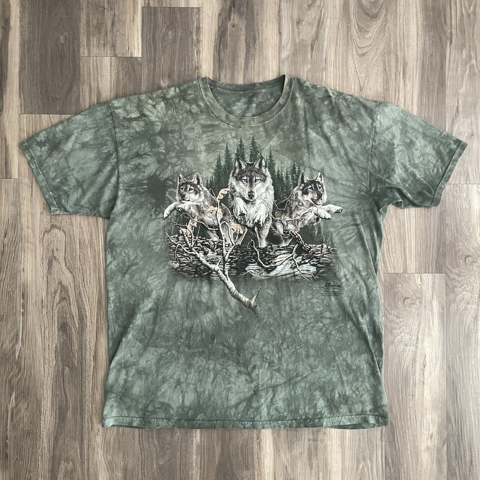 The Mountain The Mountain T-Shirt Size XXXL 3XL Wolf Tie Dye Size US XXL / EU 58 / 5 - 1 Thumbnail