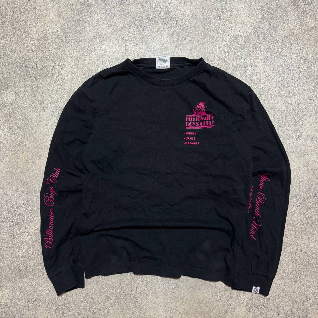 Billionaire Boys Club Billionaire Boys Club Space Beach Hotel Big Logo Longsleeve Size US S / EU 44-46 / 1 - 2 Thumbnail