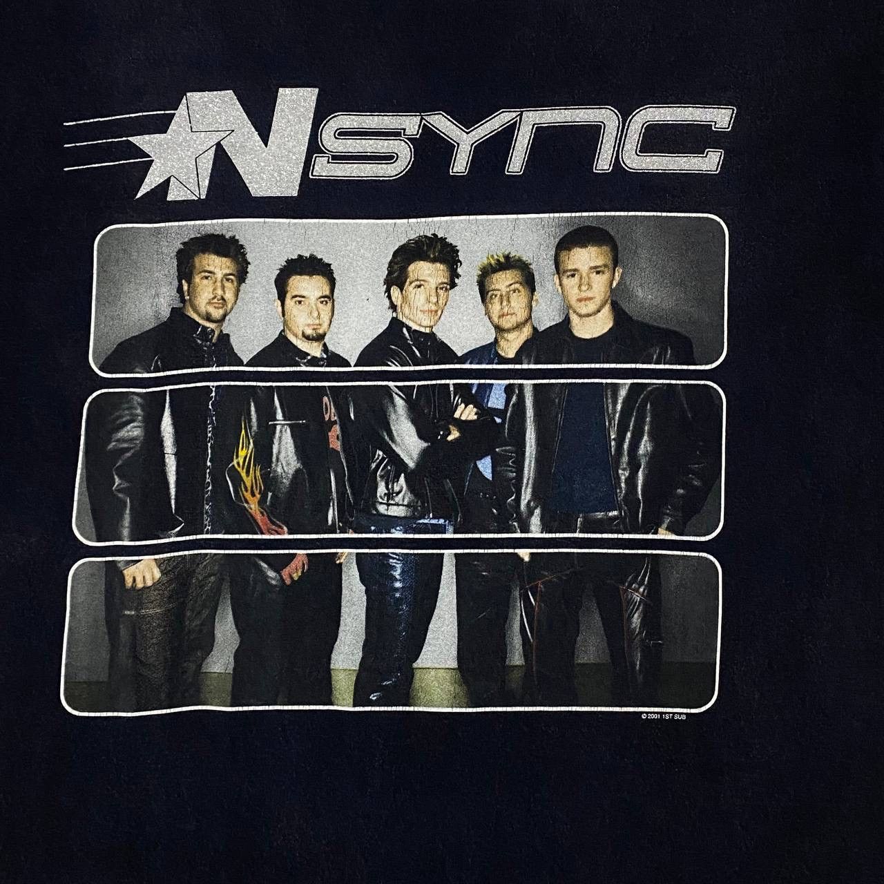 Band Tees Vintage Y2K band n’sync pop odyssey tour 2001 Size US L / EU 52-54 / 3 - 3 Thumbnail