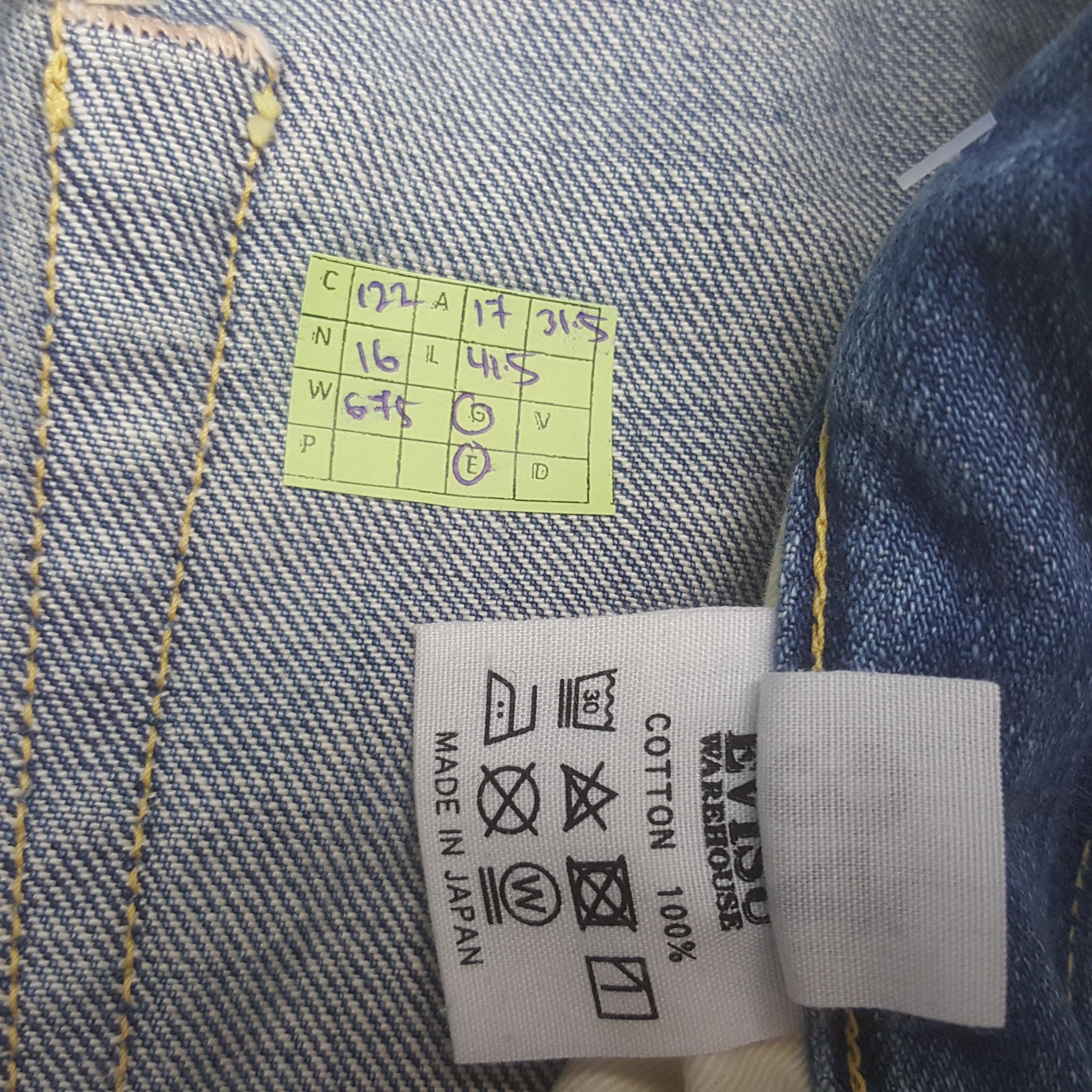 Evisu × Japanese Brand × Vintage Vintage Evisu Japanese Brand Daicock Custom Art Denim Size US 34 / EU 50 - 8 Thumbnail