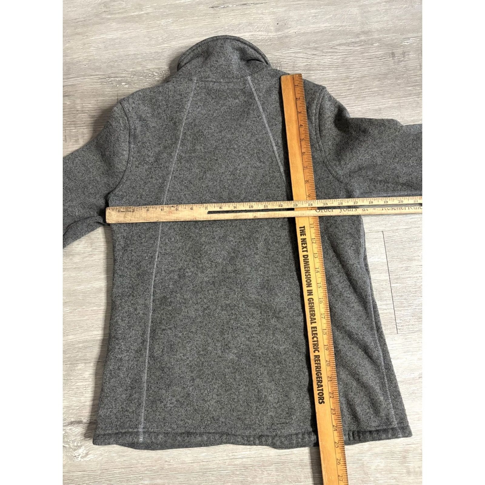 The North Face The North Face Jacket Womens Large Gray Fleece Full Zip Pockets Outdoor Casual Size L / US 10 / IT 46 - 5 Thumbnail