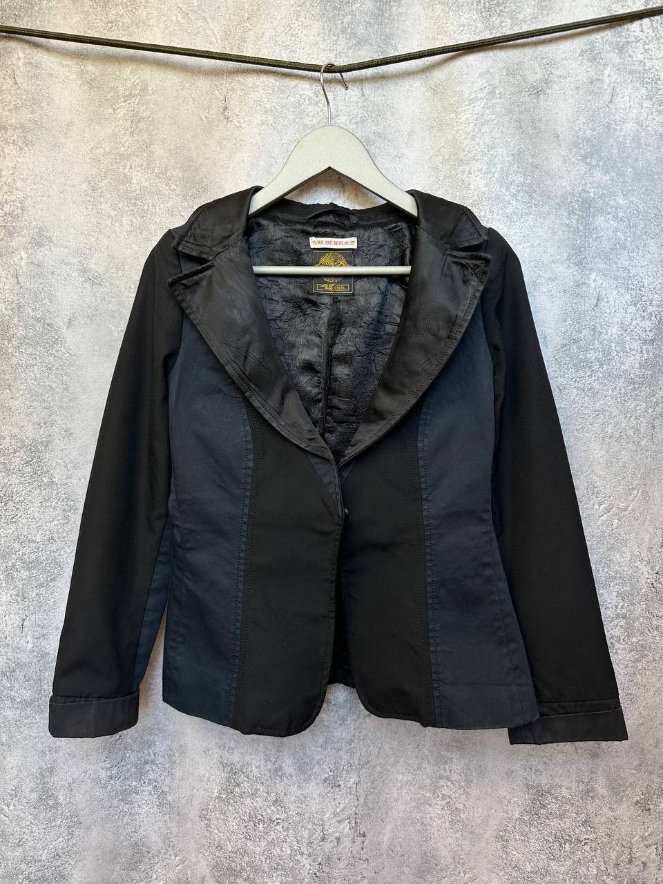 Replay WE ARE REPLAY Baroque Embellished Fitted Blazer Jacket Size L / US 10 / IT 46 - 2 Thumbnail