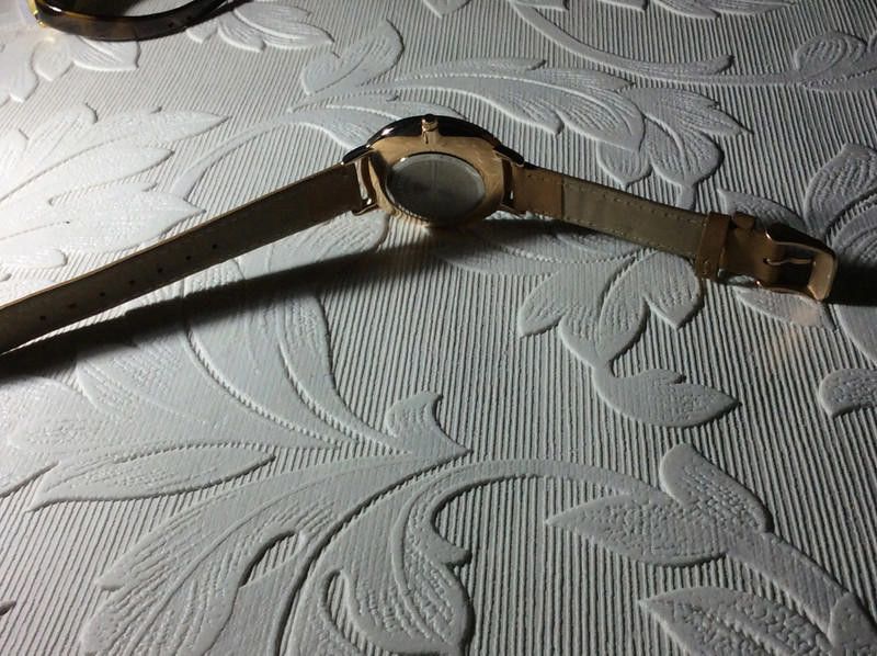 Designer Limit Ladies rose gold dial brown leather strap watch Size ONE SIZE - 10 Thumbnail