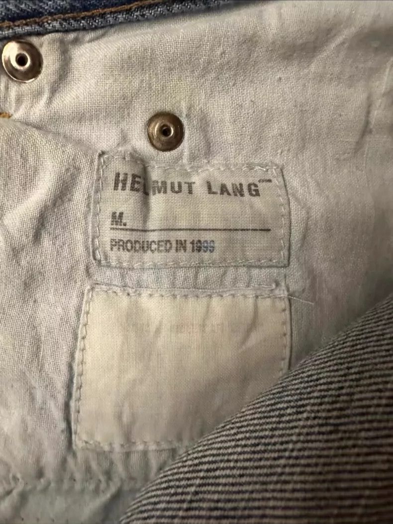 Helmut Lang HELMUT LANG Water the Blue Bulls Size US 32 / EU 48 - 3 Thumbnail