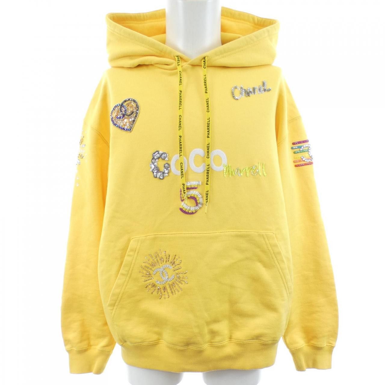 Chanel Chanel Chanel PHARRELL WILLIAMS Hoodie Textile Sweatshirts & Hoodies P61050K46831 DUTY FREE for USA Size ONE SIZE - 1 Thumbnail