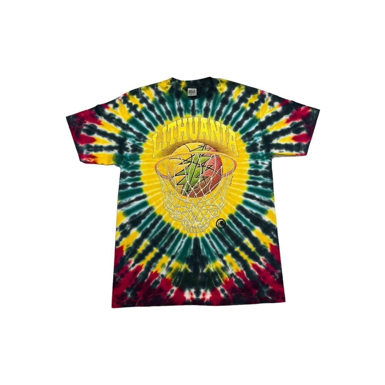 Liquid Blue × NBA × Vintage Vintage Lithuania Basketball Bronze Medal 1996 T-Shirt Size US XL / EU 56 / 4 - 1 Thumbnail