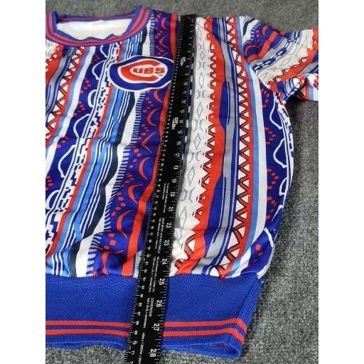 MLB Chicago Cubs Pat Hughes Sweater Shirt Men Sz XL Wrigley Fiel Size US XL / EU 56 / 4 - 3 Thumbnail