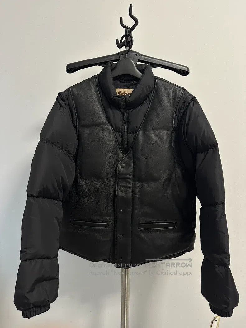 Schott Schott Co-branded cowhide fake two down jackets Size M / US 6-8 / IT 42-44 - 1 Thumbnail