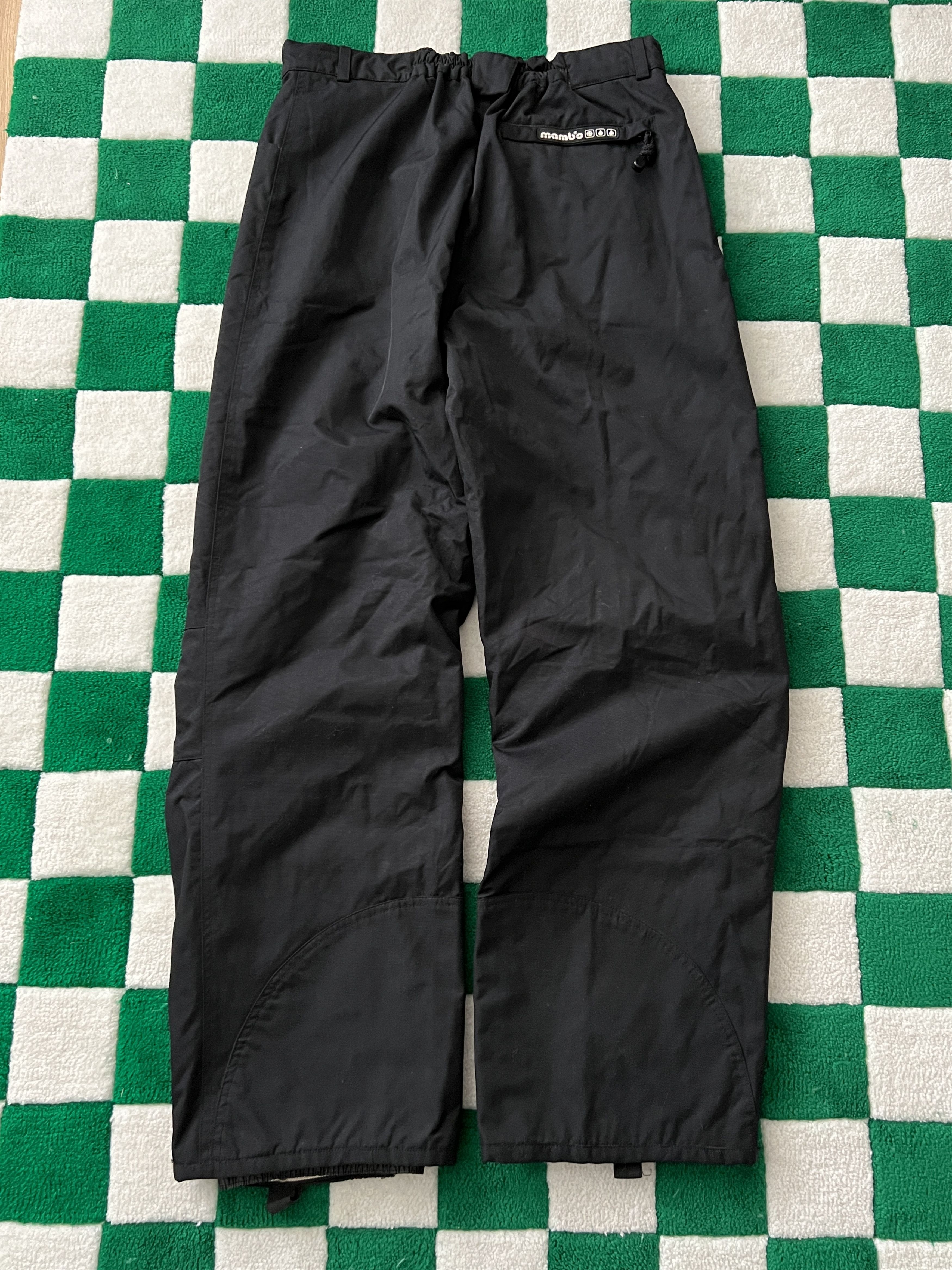 Mambo Vintage Mambo Ski Surfing Black Pants Size US 36 / EU 52 - 2 Thumbnail