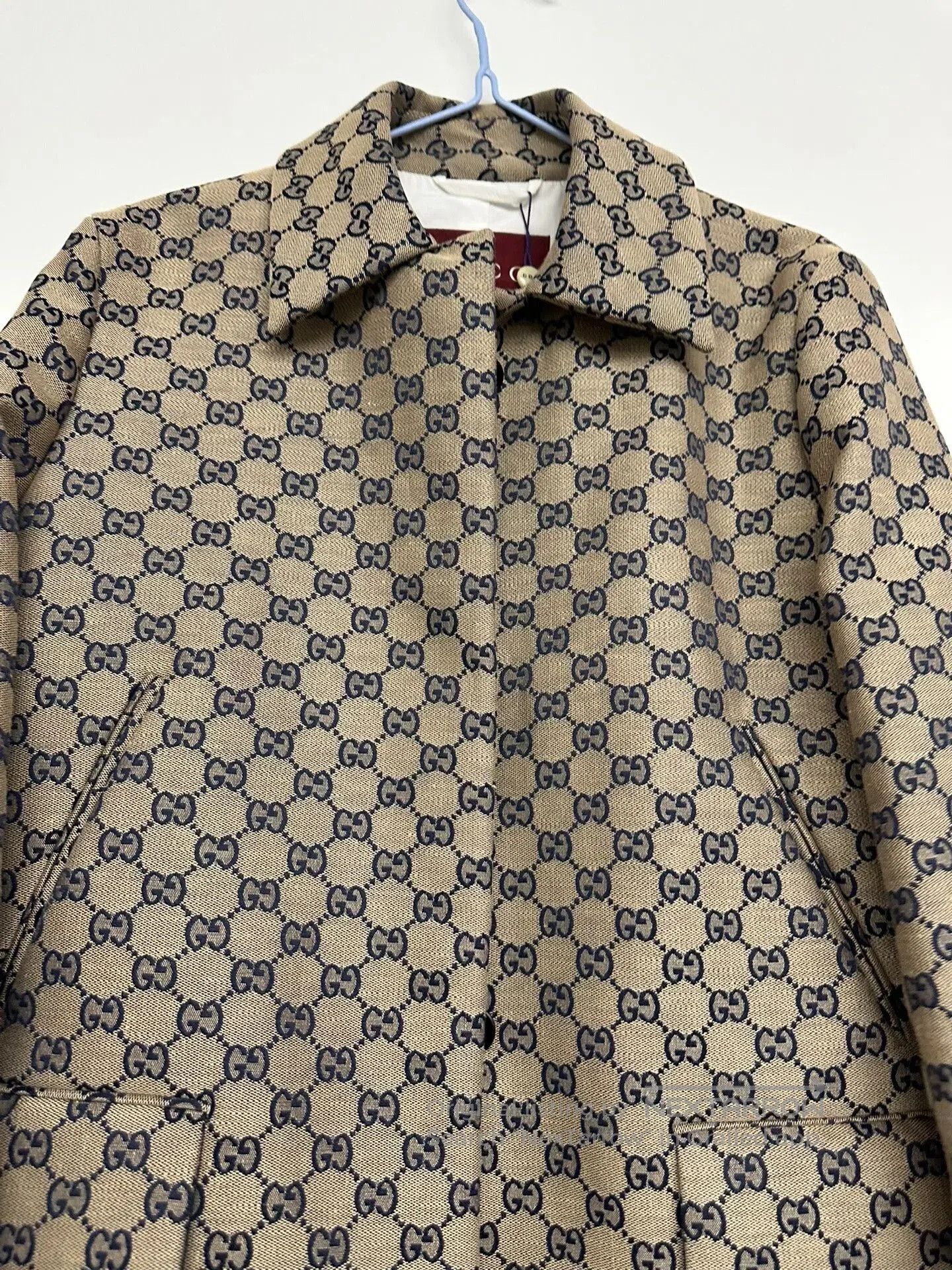 Gucci Gucci Full Print Coat. Size US XXS / EU 40 - 5 Thumbnail