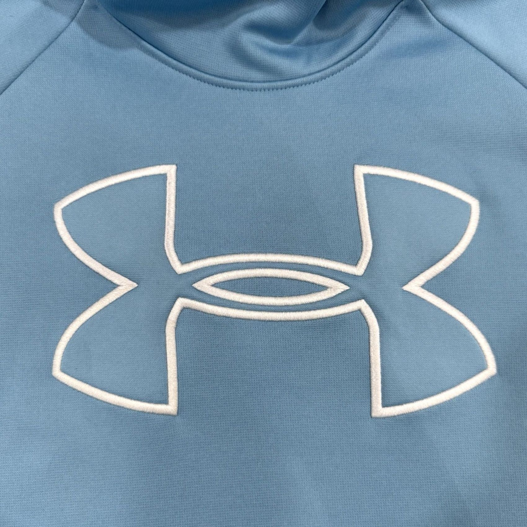 Under Armour Under Armour Hoodie Women’s Large Loose Fit Satin Horizon Blue Pullover Long Sleeve Casual Activewear Logo Shirt? Size L / US 10 / IT 46 - 5 Thumbnail