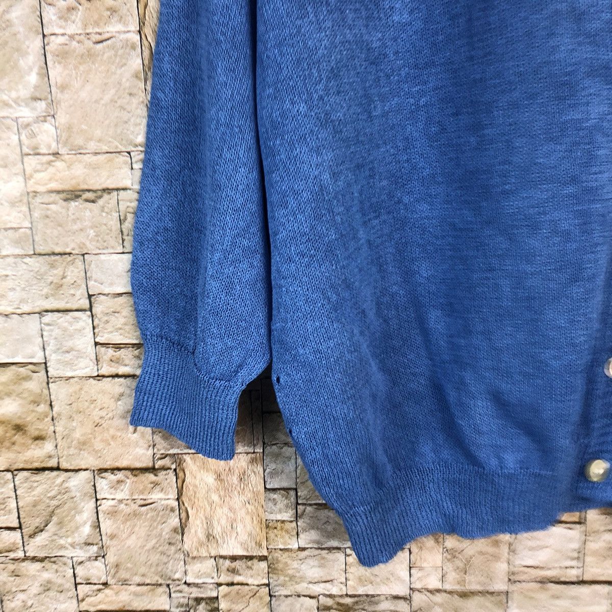 Japanese Brand Japanese Brand Blue knitwear Cardigan #A867 Size L / US 10 / IT 46 - 7 Thumbnail
