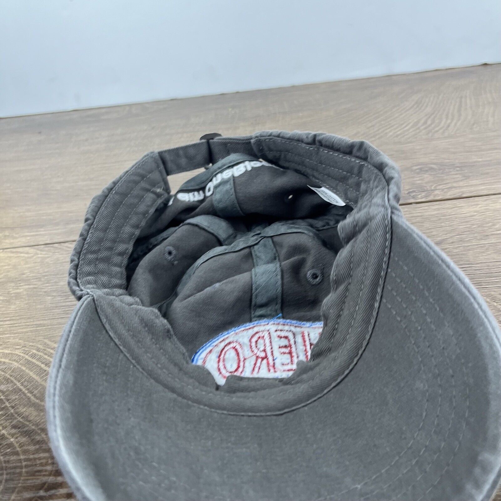 Other Hero Hat Hero Gray Ball Cap Hat Gray Adjustable Hat Gray Adu Size ONE SIZE - 12 Thumbnail
