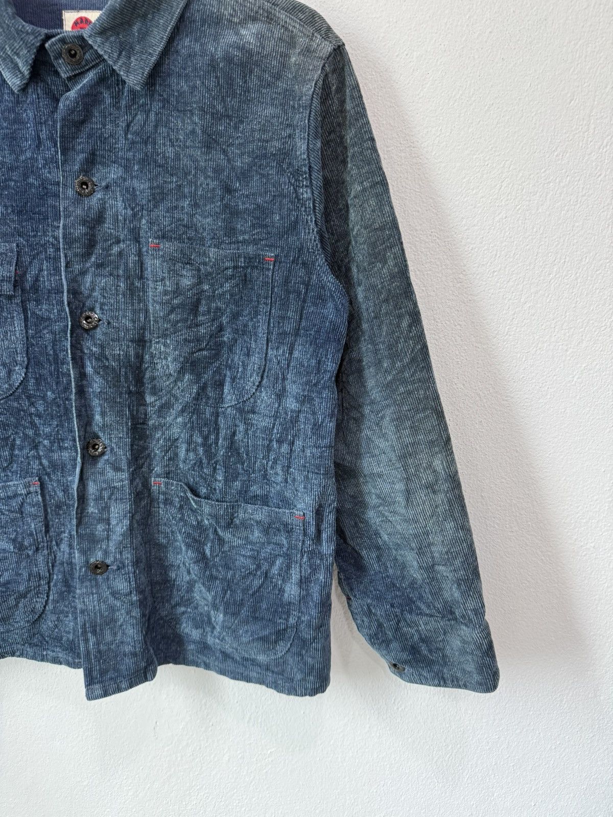 Kapital INDIGO CORDUROY CHORE JACKET MADE IN JAPAN Size US S / EU 44-46 / 1 - 4 Thumbnail