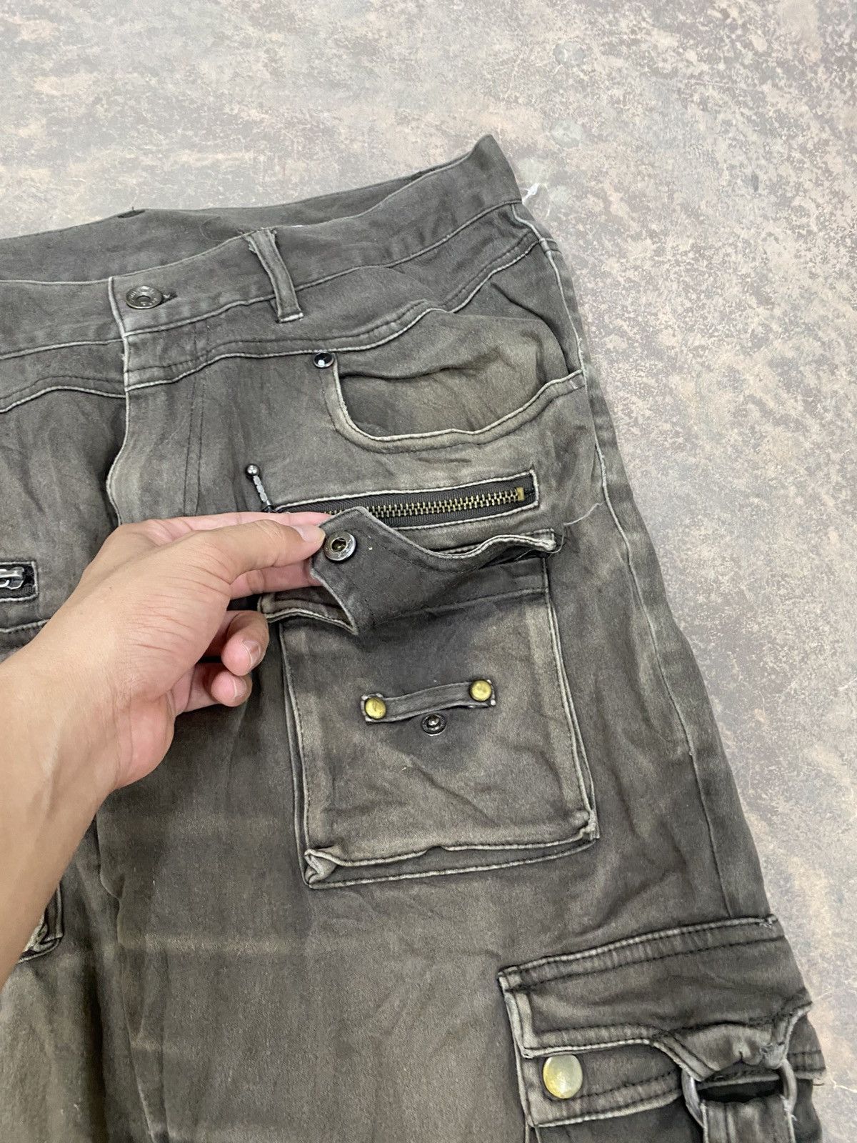 Le Grande Bleu (L.G.B.) 2000s -Semantic Design Punk Grunge Gothic Hysteric Pants Size US 31 - 8 Thumbnail
