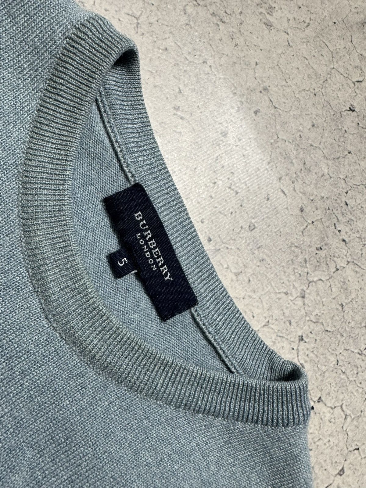 Burberry Burberry London Vintage Blue Sweater Size US L / EU 52-54 / 3 - 8 Thumbnail