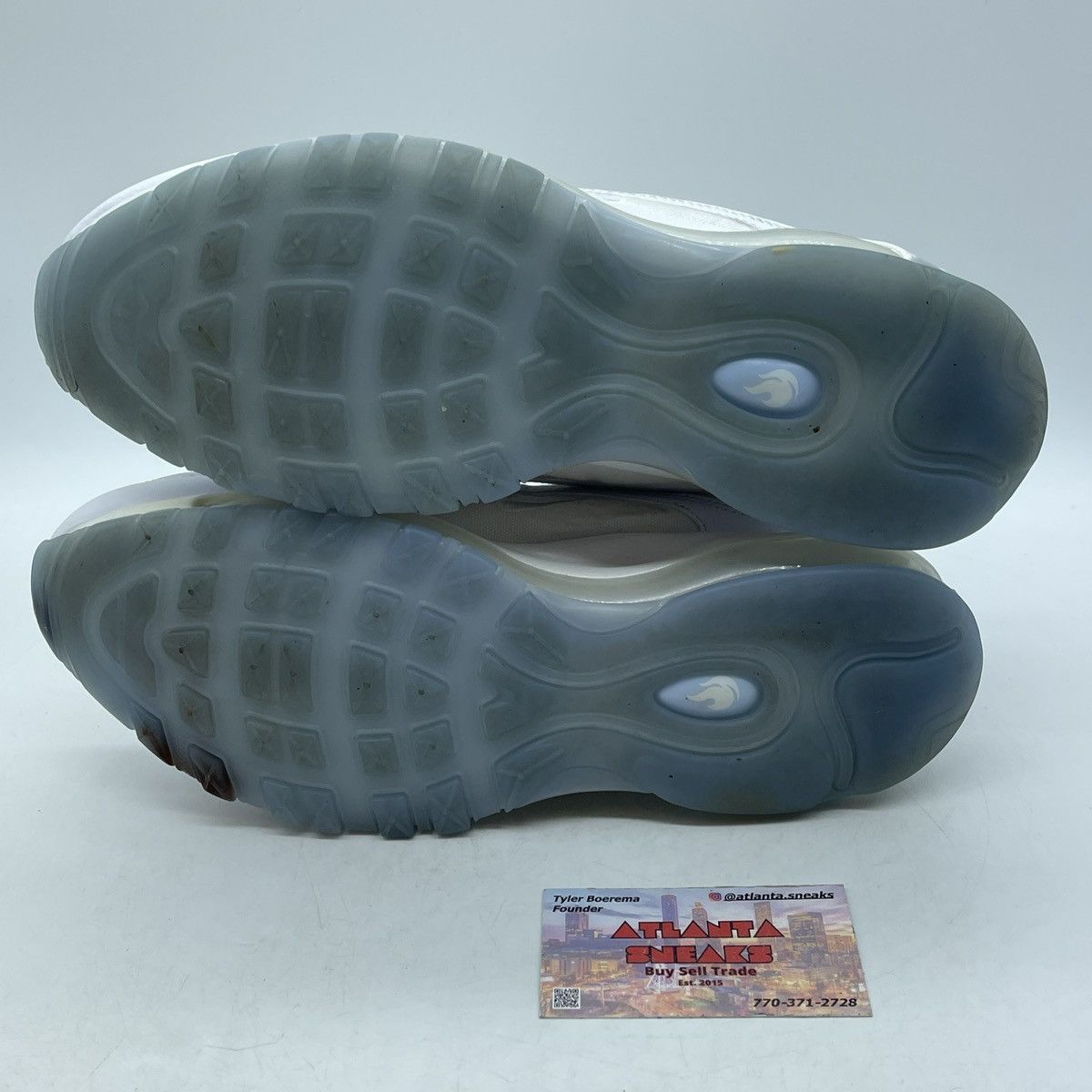 Nike Air max 97 white ice Size US 9.5 / EU 42-43 - 7 Thumbnail