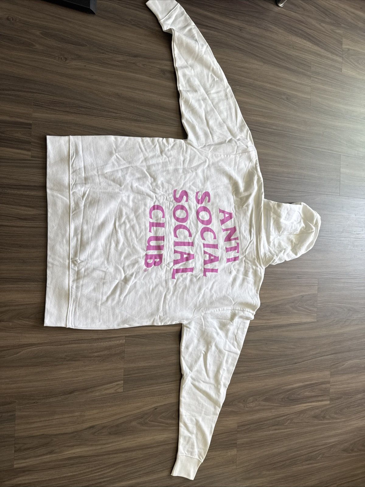 Anti Social Social Club Anti Social Social Club Everyone in LA Hoodie White 2XL Size US XXL / EU 58 / 5 - 4 Thumbnail