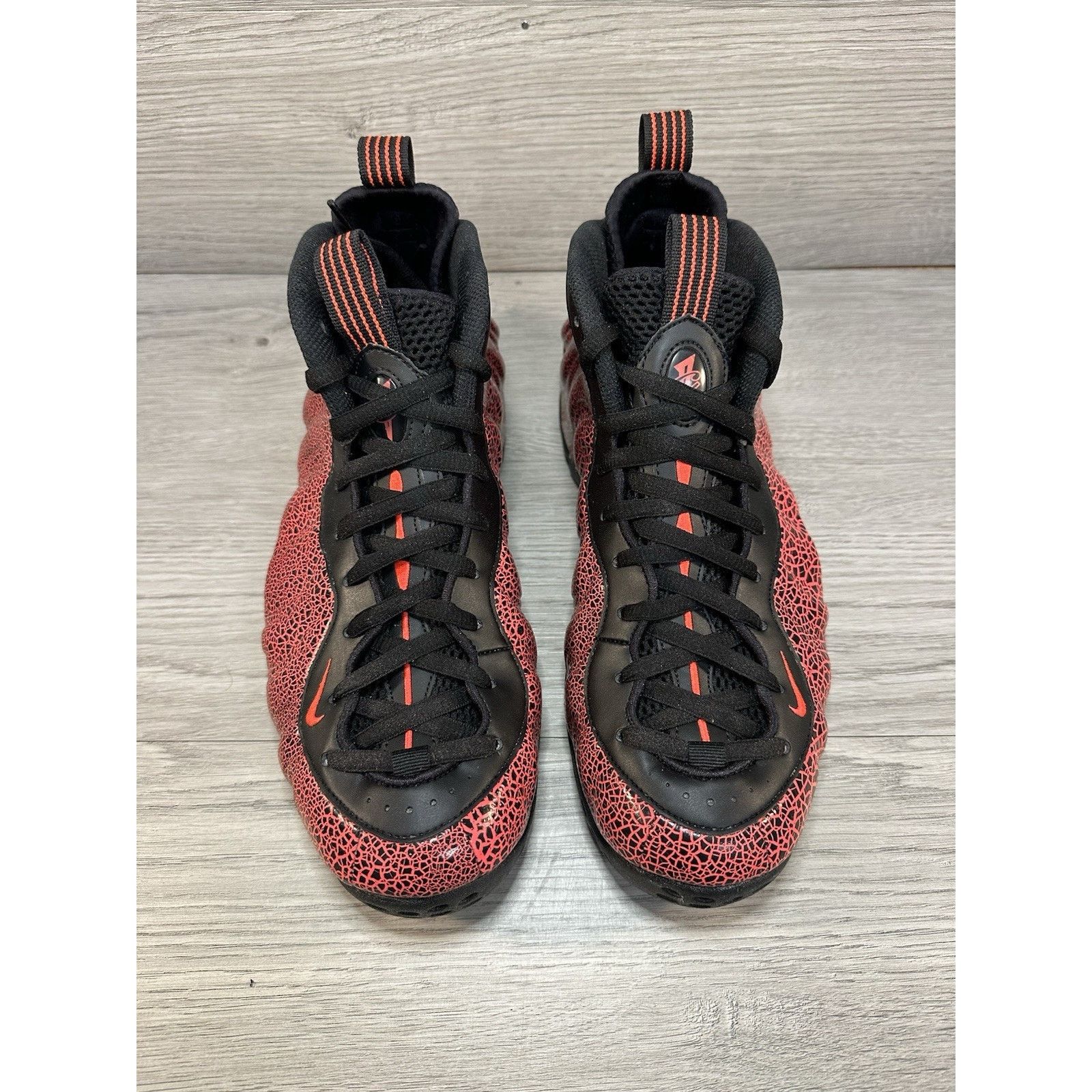 Nike Nike Air Foamposite One Cracked Lava - Size 10.5 Size US 10.5 / EU 43-44 - 4 Thumbnail