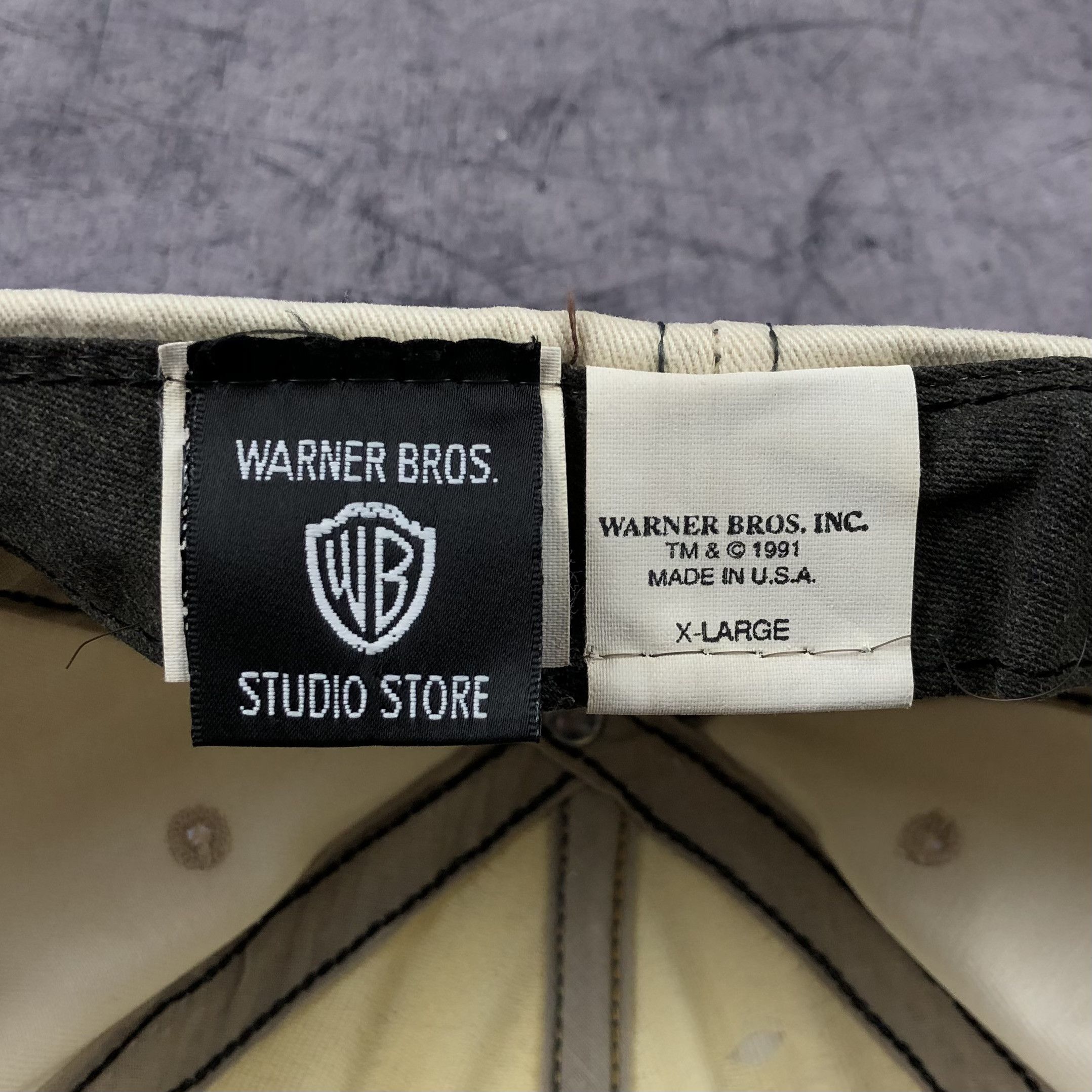 Warner Bros Vintage 1997 Wile Coyote USA Cap Size ONE SIZE - 11 Thumbnail
