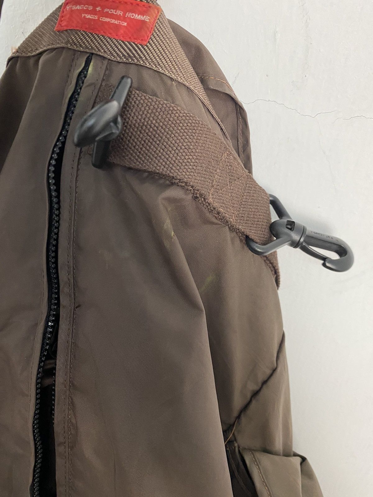 Yohji Yamamoto YSaccs Pour Homme By Yohji Yamamoto Rucksack Backpack Rare Size ONE SIZE - 8 Thumbnail
