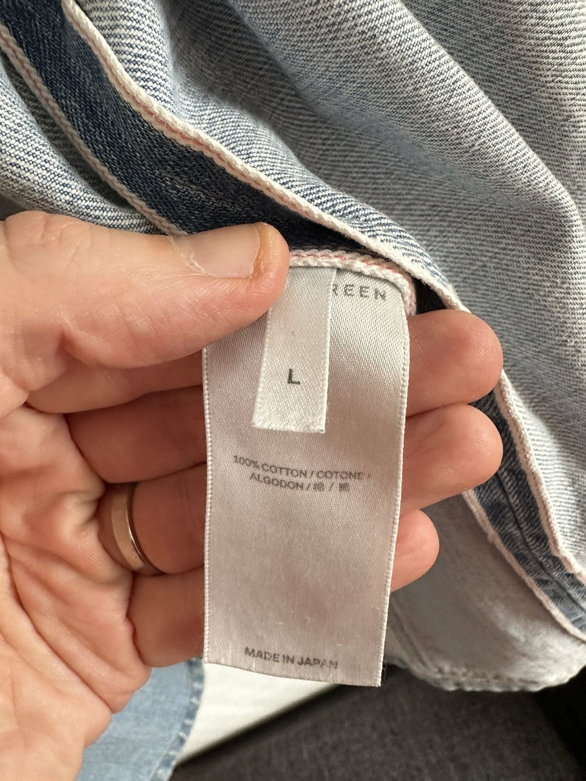 Craig Green Denim jacket Craig Green Size US L / EU 52-54 / 3 - 6 Thumbnail
