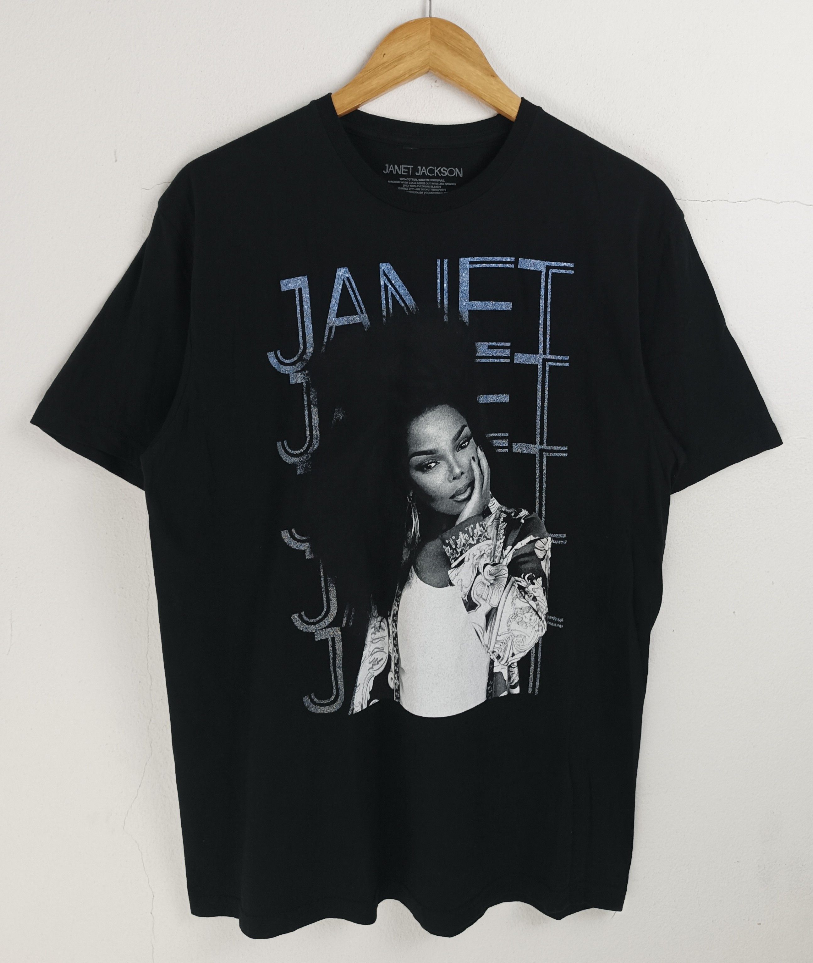 Rap Tees VINTAGE JANET JACKSON TOUR TEE mc5 timberlake nsync Size US L / EU 52-54 / 3 - 3 Thumbnail