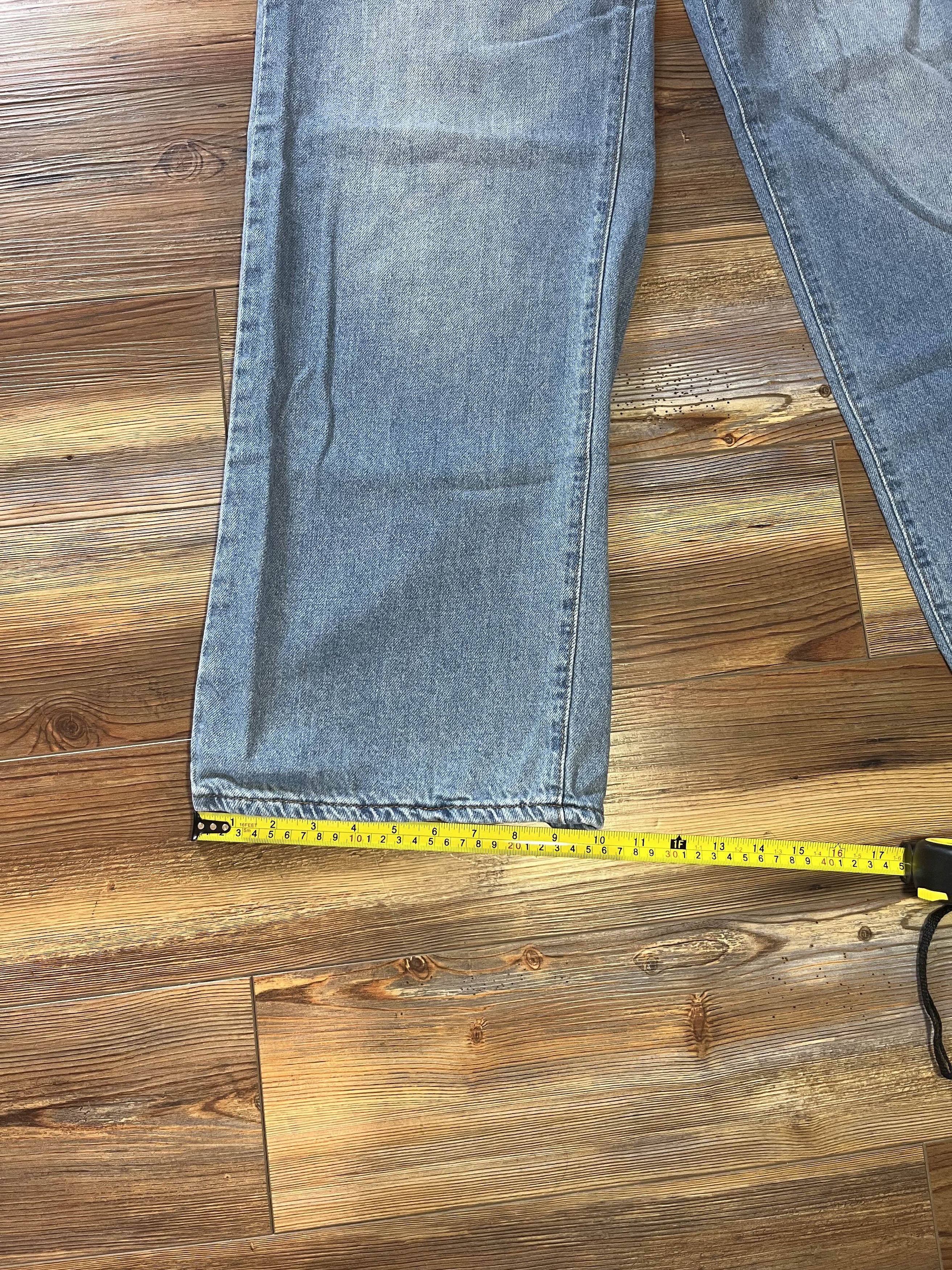 Japanese Brand Y2K Ultra Baggy Acid Wash Song Jeans Size US 29 - 7 Thumbnail