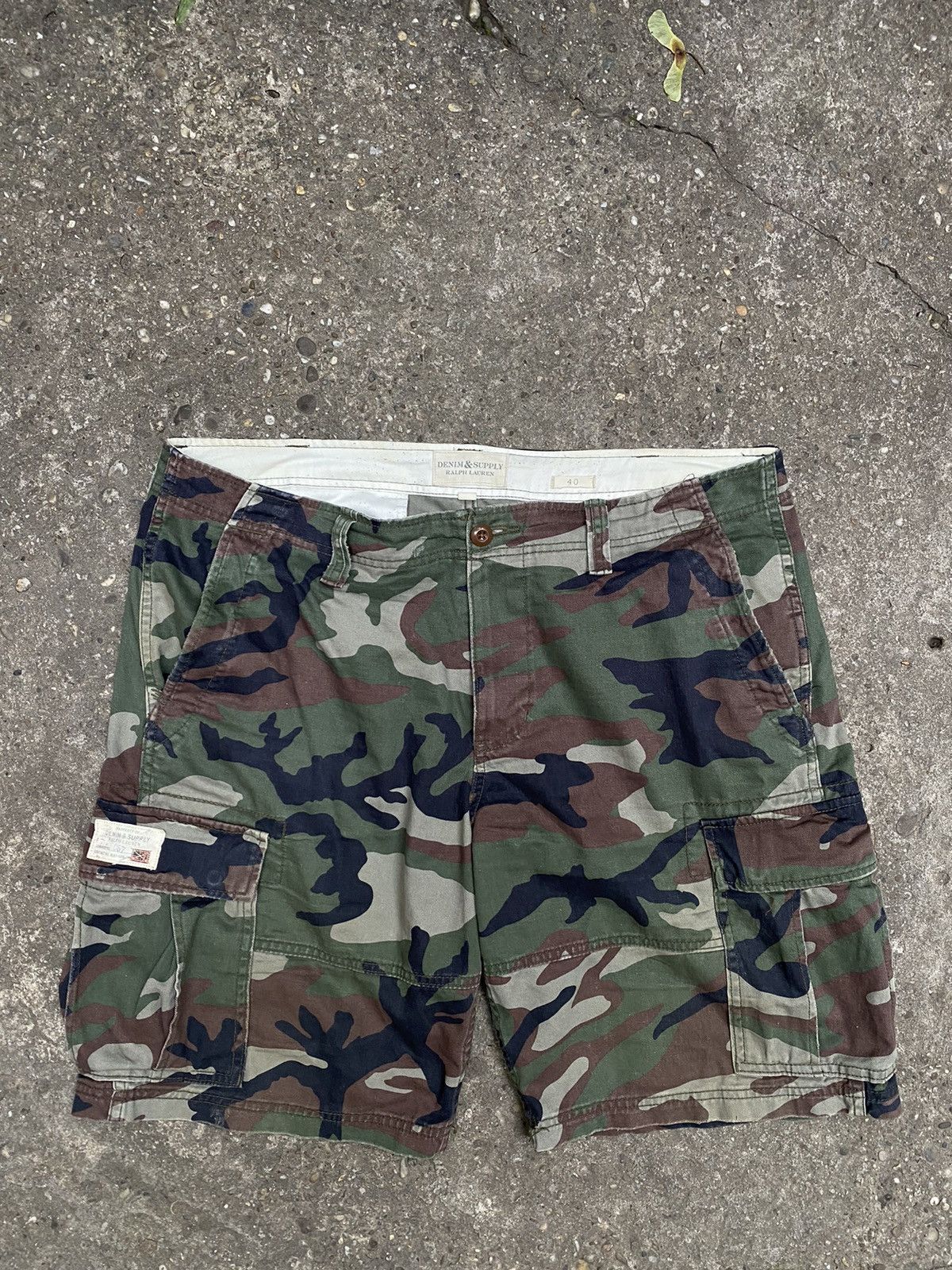 Denim & Supply Ralph Lauren camo cargo shorts cheapest