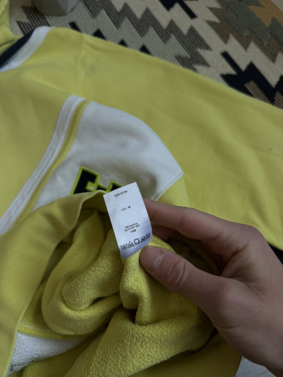 Supreme Supreme Diagonal Logo Hoodie Size US M / EU 48-50 / 2 - 12 Thumbnail