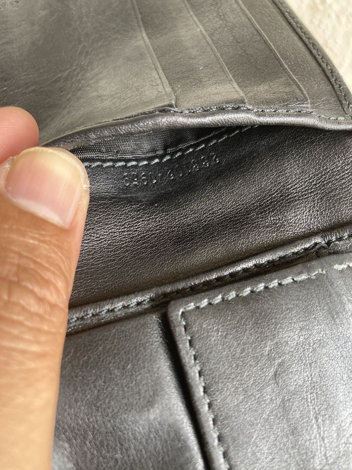 Gucci Gucci GG Monogram Bifold Black Wallet Size ONE SIZE - 6 Thumbnail