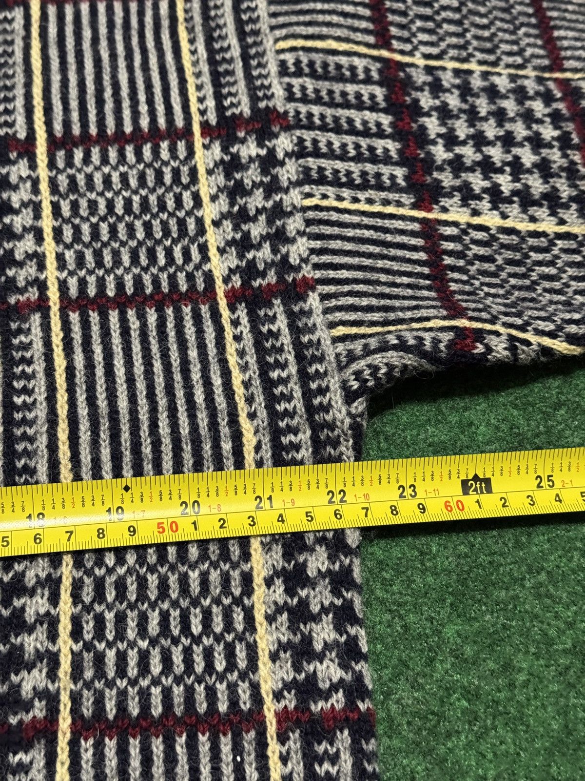 Vintage Preswick And Moore Vintage Wool Houndstooth XL Sweater Size US XL / EU 56 / 4 - 5 Thumbnail