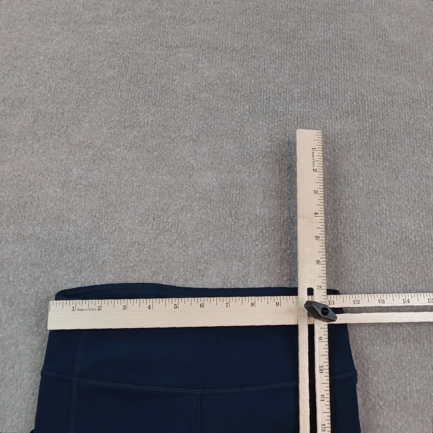 Lululemon Lululemon Womens Leggings Size 2 Blue Cropped Yoga Comfort Stretch Size 26" / US 2 / IT 38 - 4 Thumbnail