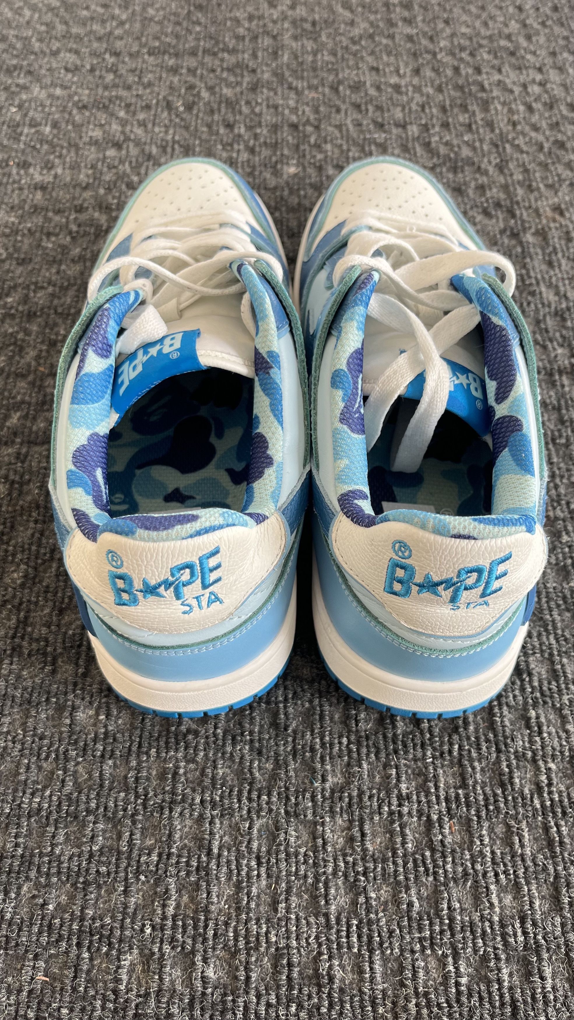Bape BAPE Sk8 Sta #2 ABC - CAMO BLUE Size US 10 / EU 43 - 6 Thumbnail