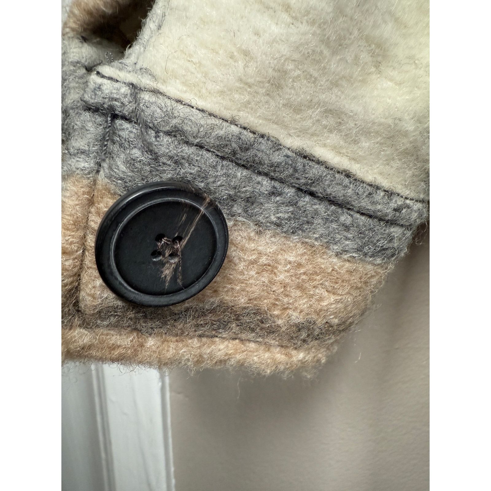 Zara NWOT Zara Wool Oversized Plaid Shacket Overshirt M Size M / US 6-8 / IT 42-44 - 12 Thumbnail