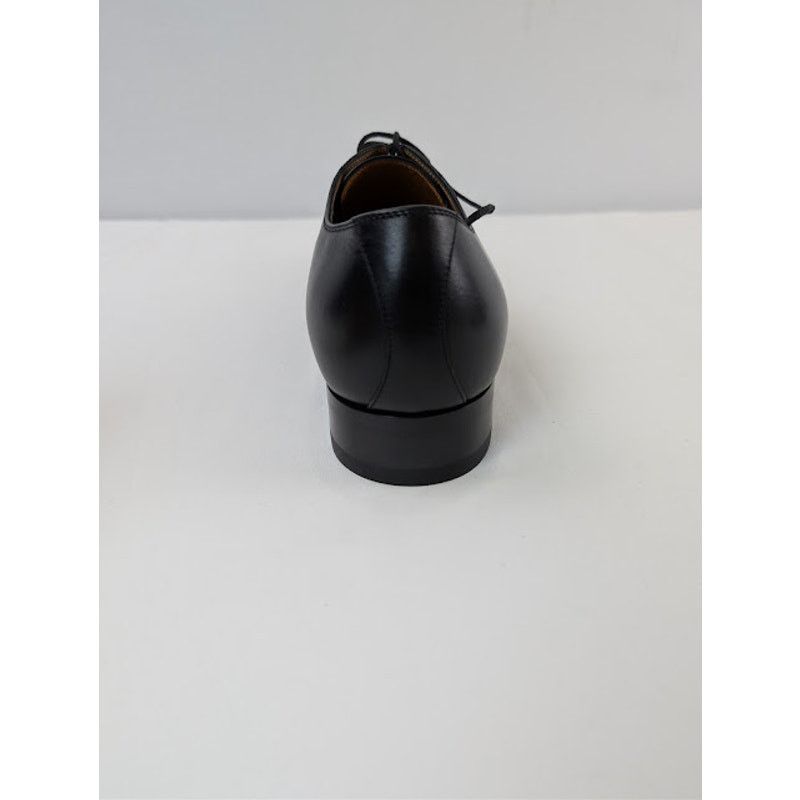 Gucci o1rshd1 Leather New Waxed Calf Lace Up Boots in Black Size US 12 / EU 45 - 16 Thumbnail