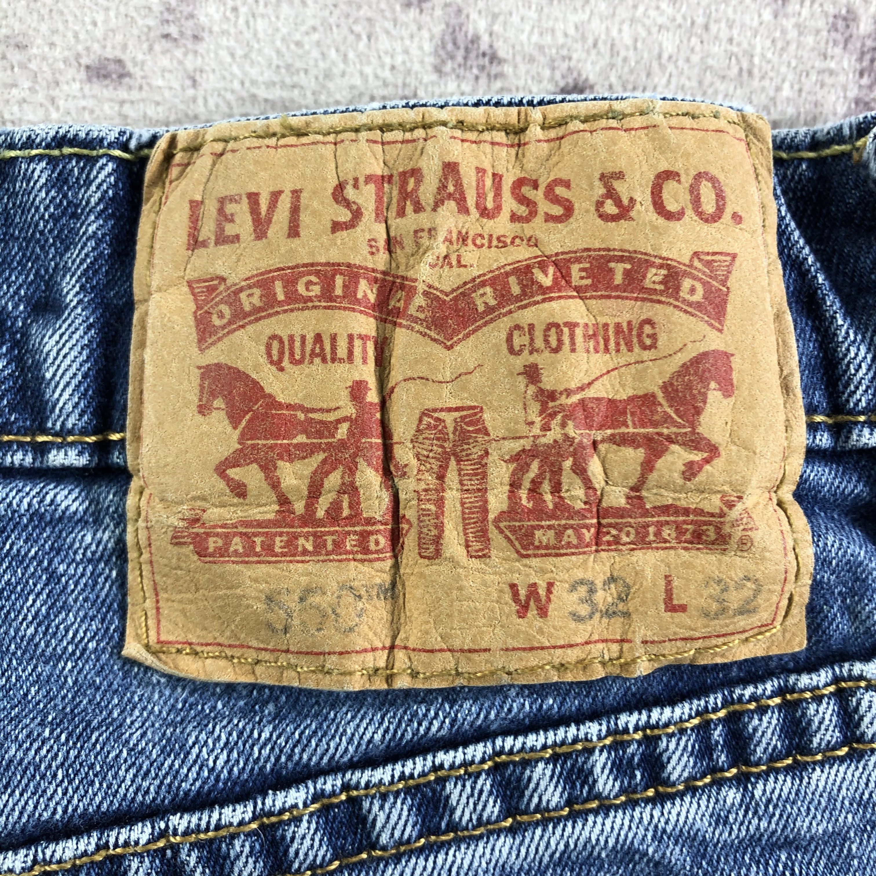 Levi's × Vintage Vintage Blue Wash Levis 550 Jeans-JM3358 Size US 30 / EU 46 - 6 Thumbnail